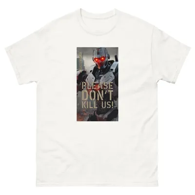 T-shirt PLEASE DONT KILL US 001
