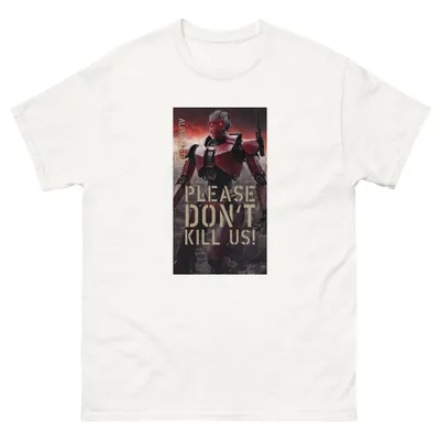 T-shirt PLEASE DONT KILL US 003