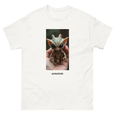 T-shirt mini alien