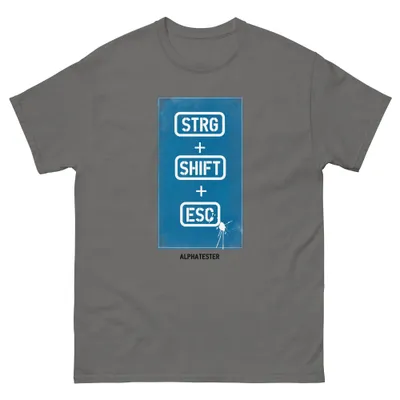 T-shirt DSDMJE STRG+SHIFT+ESC