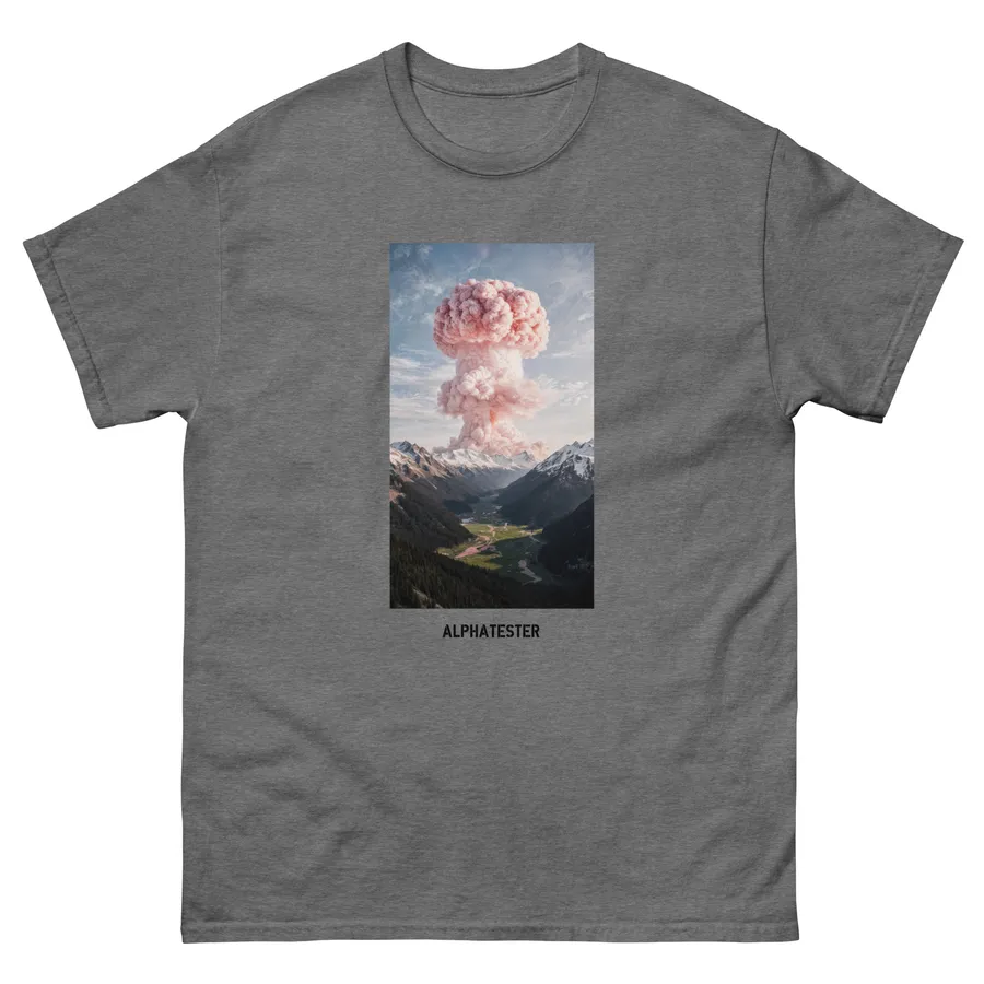 T-shirt atomic alps in Graphite Heather