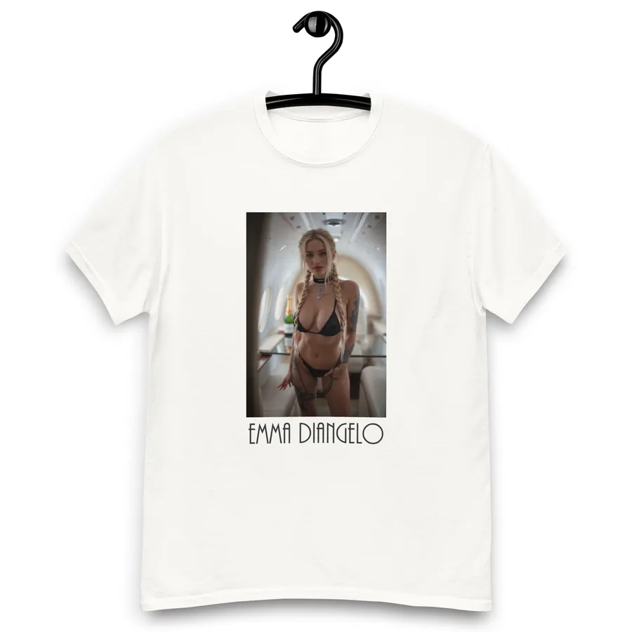T-Shirt Emma DiAngelo | Jet in Weiß