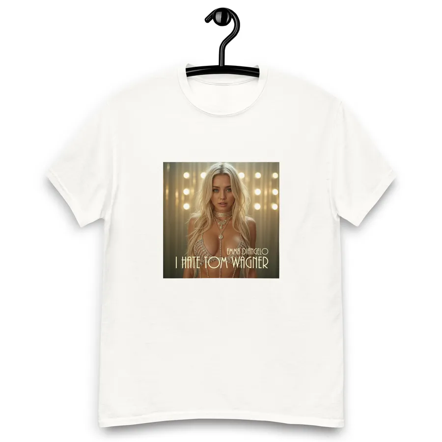 T-shirt Emma DiAngelo I hate Tom Wagner in White