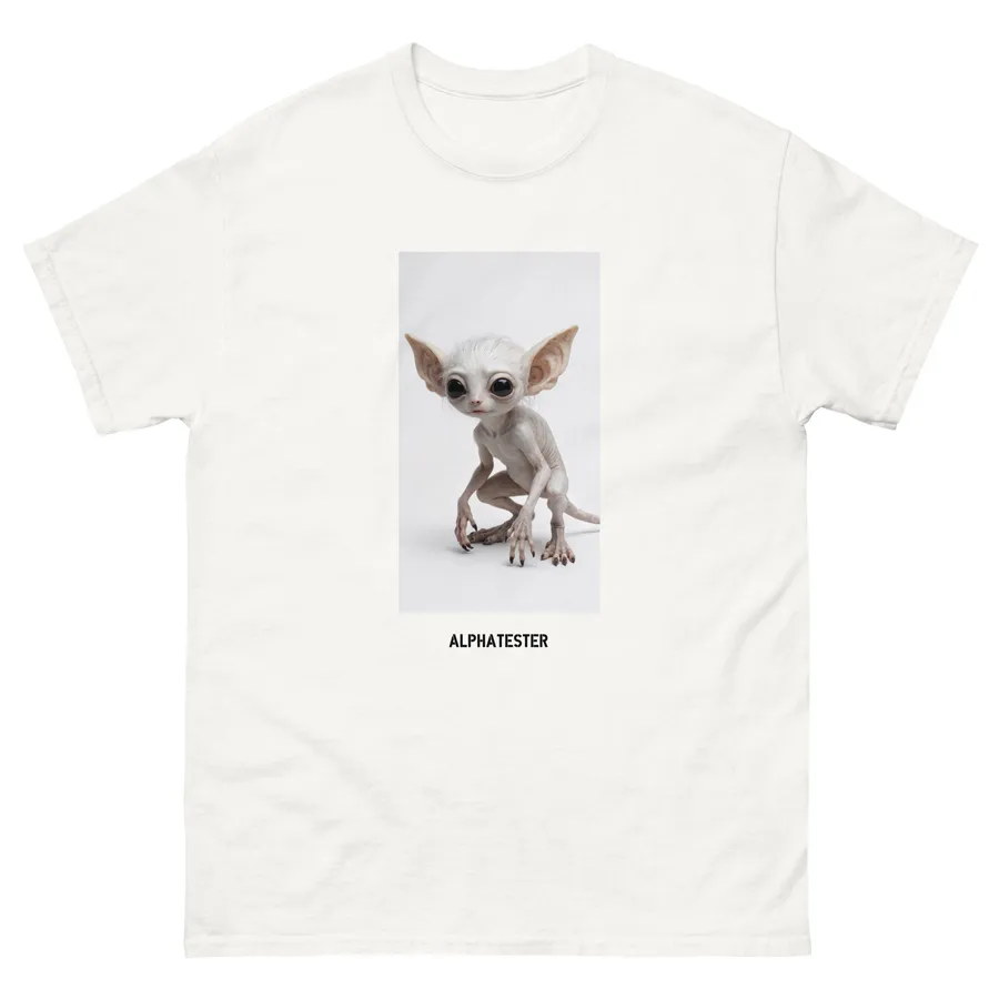 T-Shirt creature in Weiß