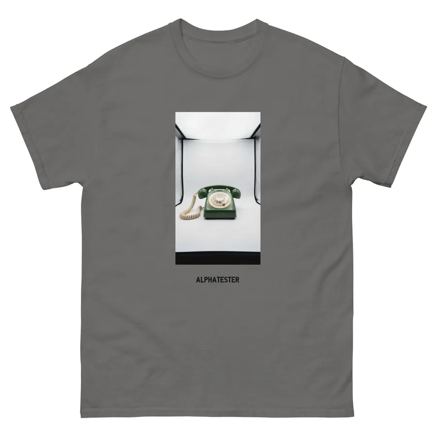 T-shirt rotary in Charcoal