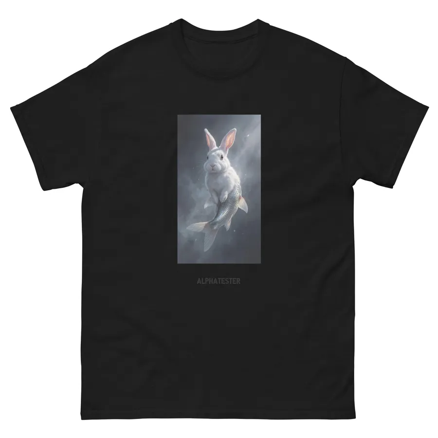 T-shirt rabbitfish in Black