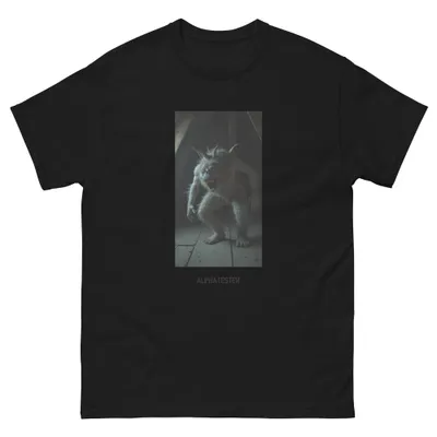 T-Shirt monster attic
