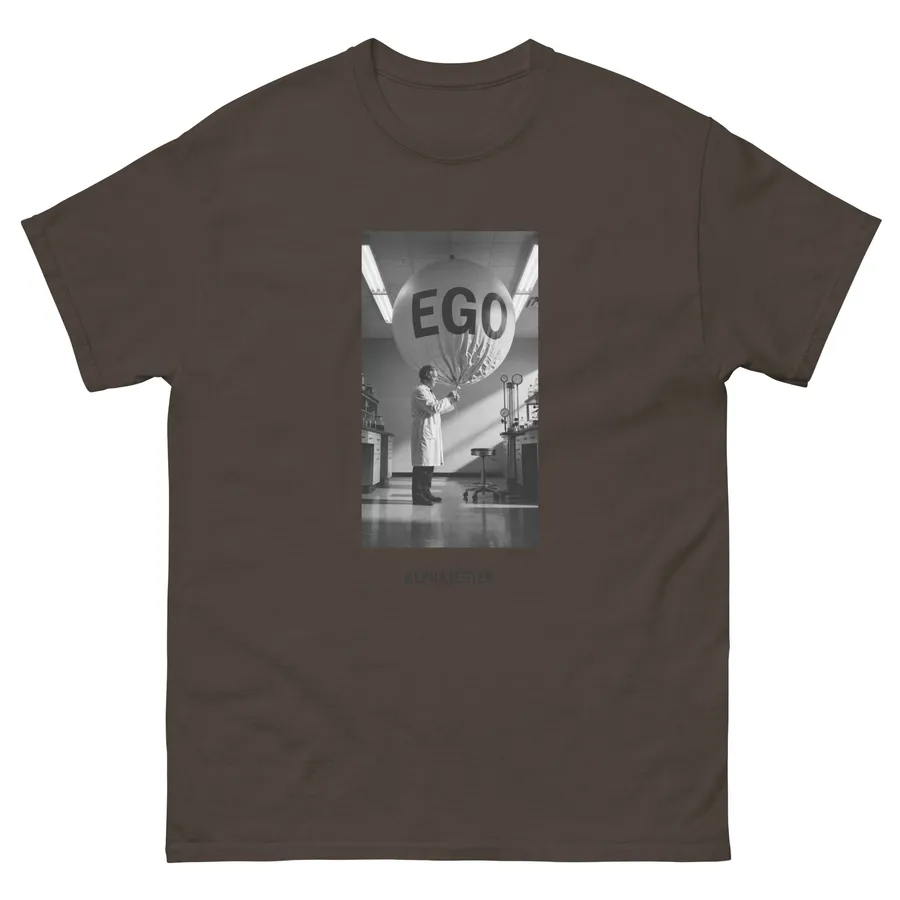 T-shirt ego in Dark Chocolate