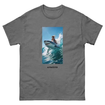 T-Shirt shark ride