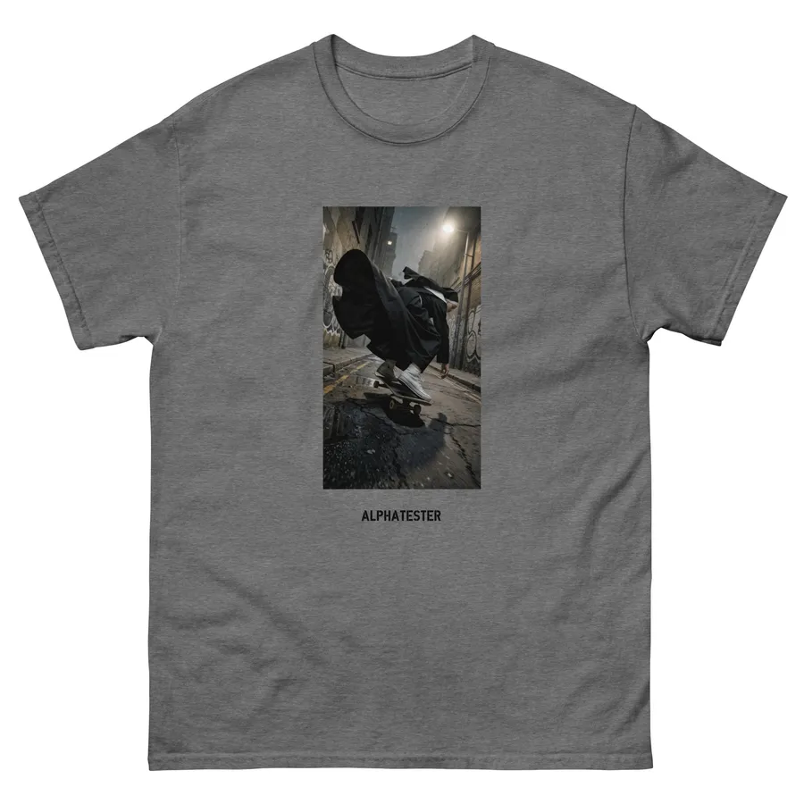 T-shirt nun in Graphite Heather