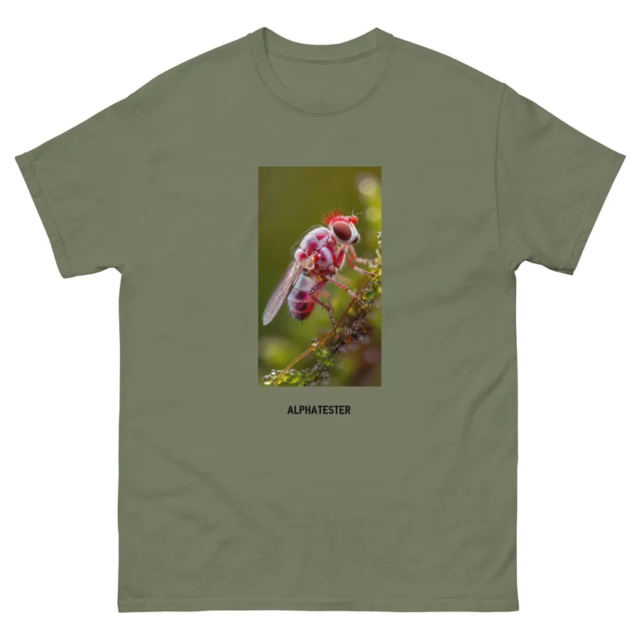 T-Shirt fly in Militärgrün