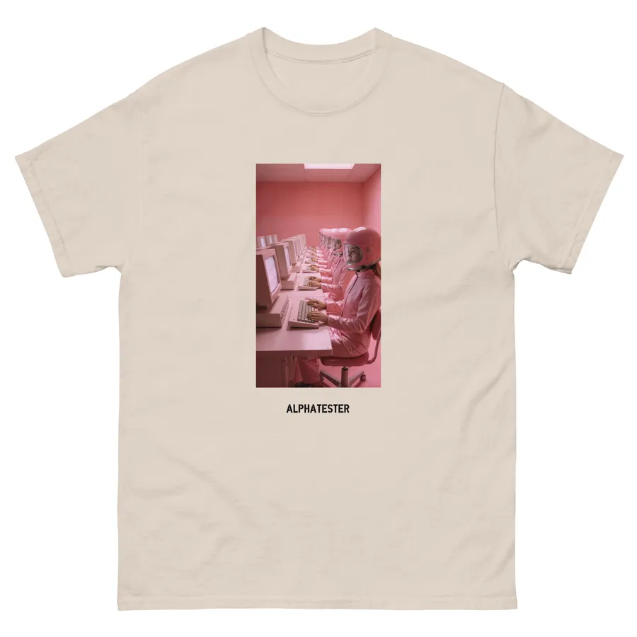 T-shirt work force in Natural