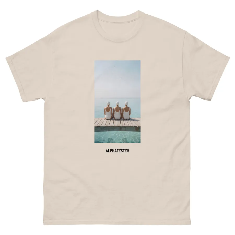 T-shirt calm in Natural