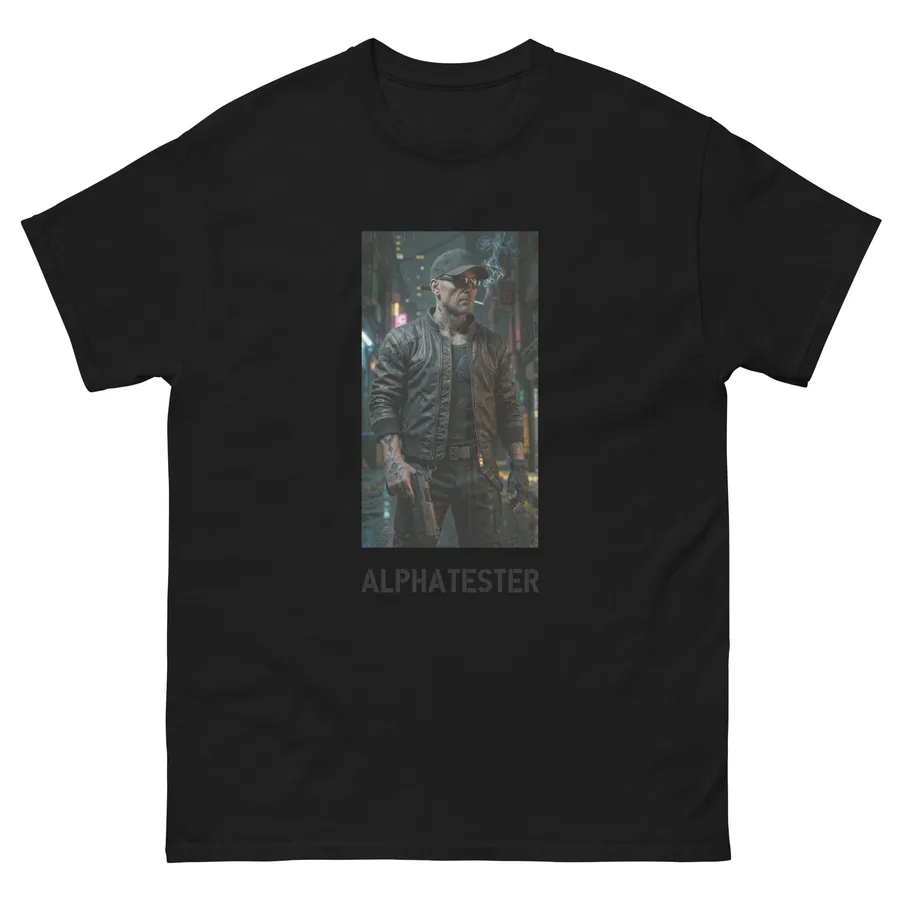 T-Shirt enforcer in Schwarz