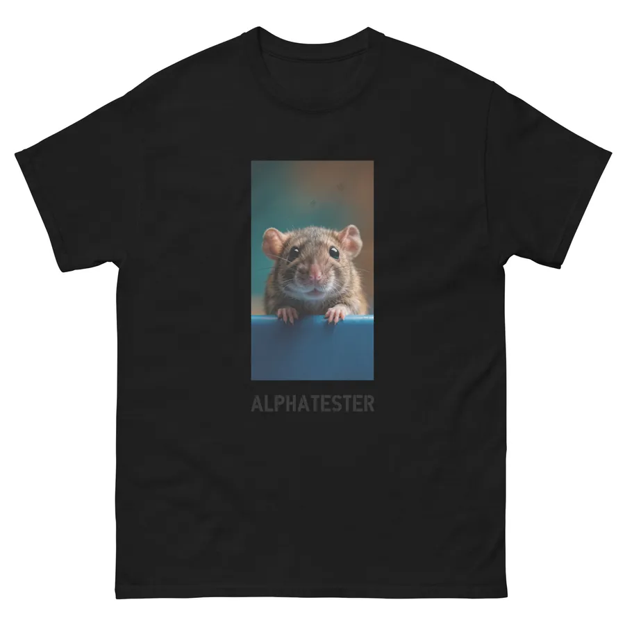 T-shirt little curator in Black