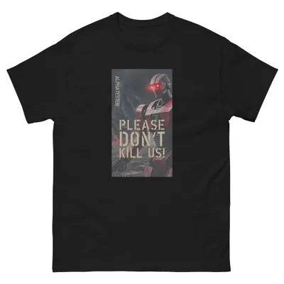 T-Shirt PLEASE DONT KILL US 004