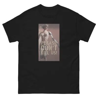 T-Shirt PLEASE DONT KILL US 002