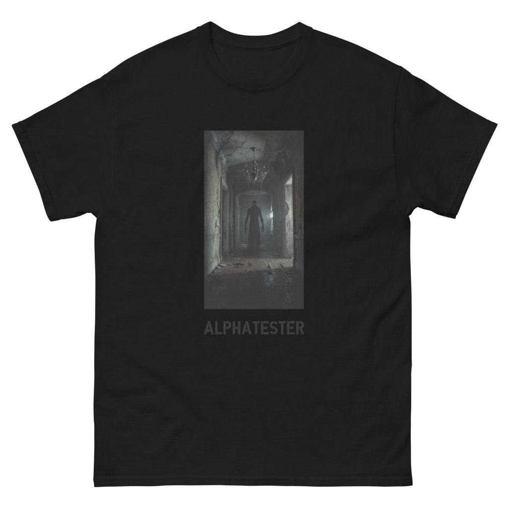 ALPHATESTER veiled figure T-Shirt
