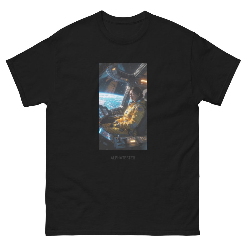 ALPHATESTER yellow gaze T-Shirt