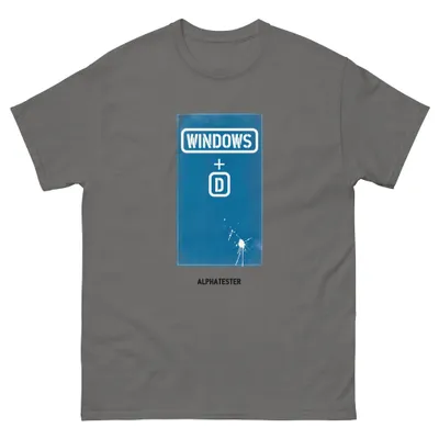 T-shirt DSDMJE WINDOWS+D