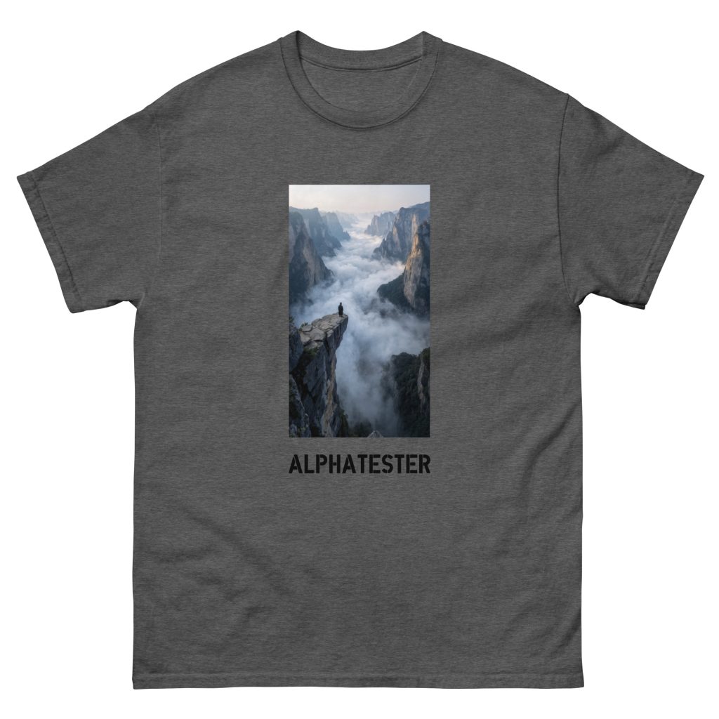 ALPHATESTER distant cityscape T-Shirt