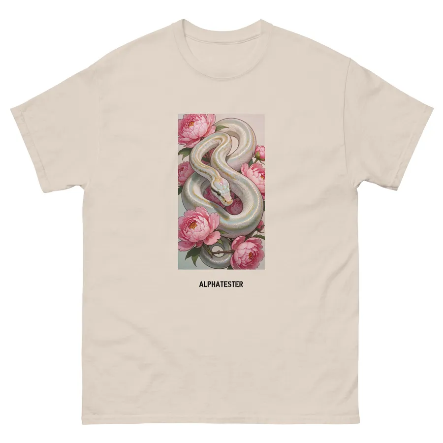 T-shirt snake in Natural