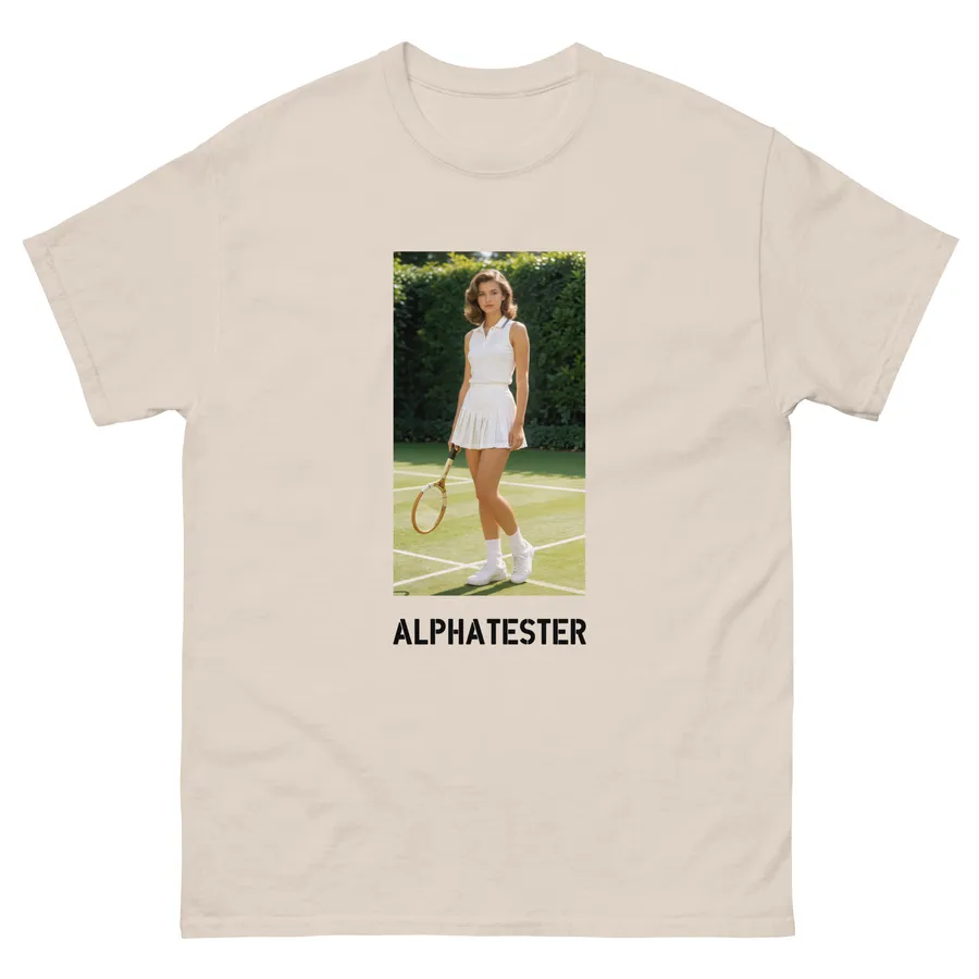 T-shirt tennis bunny in Natural