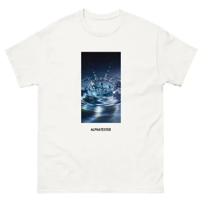 T-shirt splash