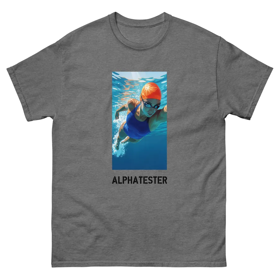 T-shirt aquatic adventure in Graphite Heather