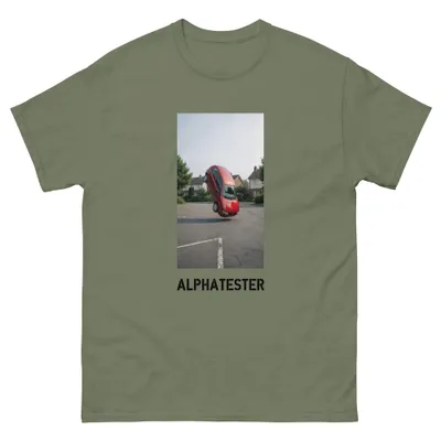 T-shirt bouncing car