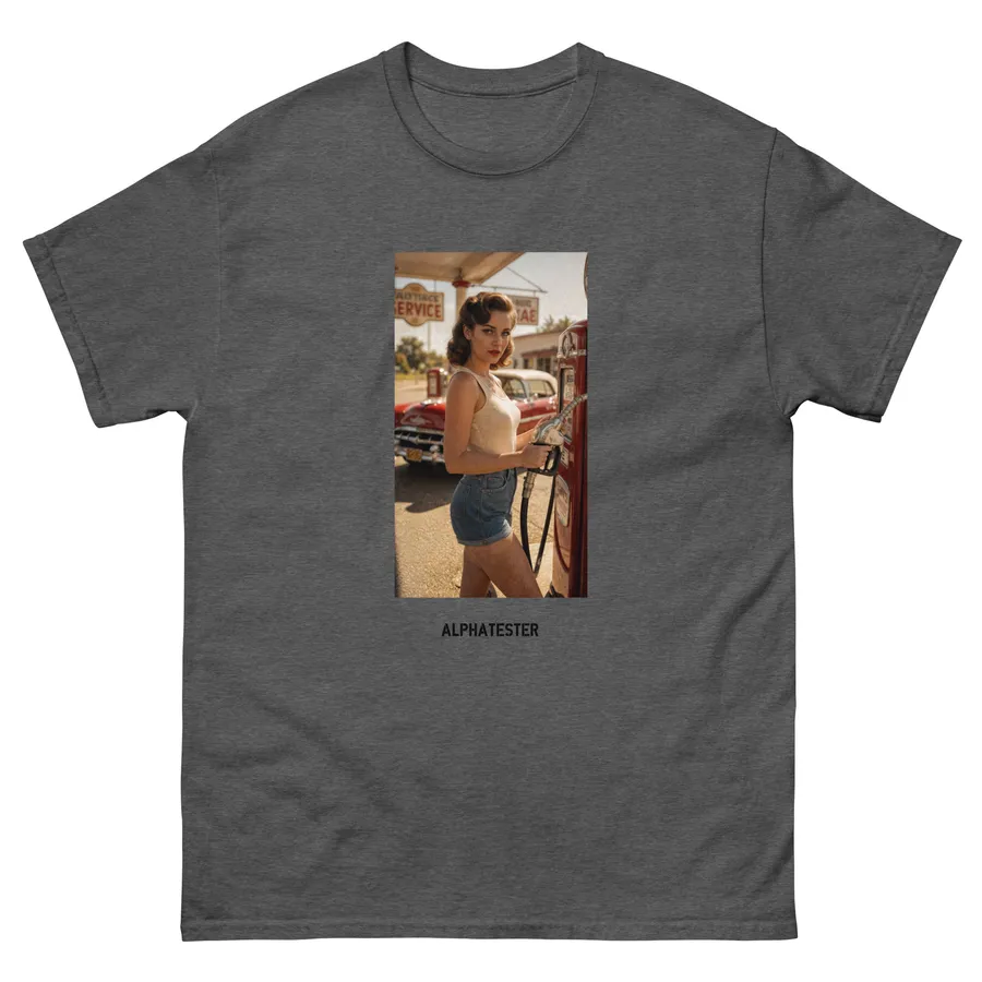 T-Shirt gasoline dreams in Dunkles Heather