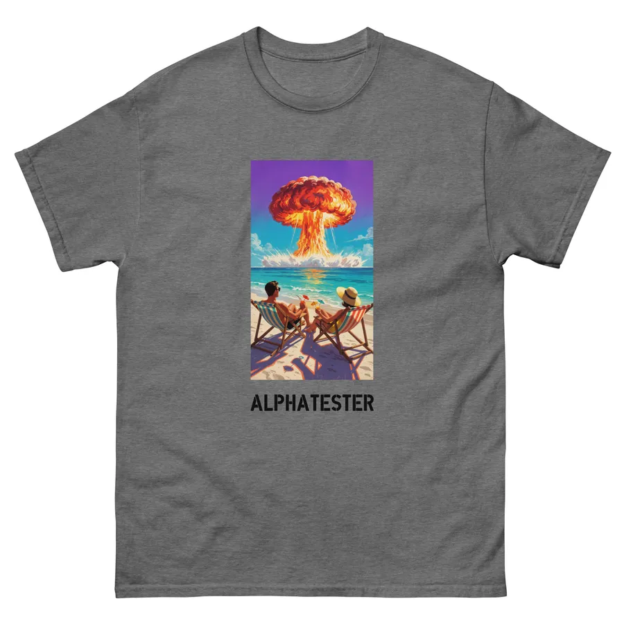 T-Shirt holiday in Graphite Heather