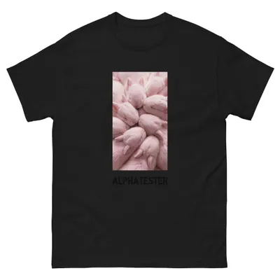 T-Shirt pink bunny nest
