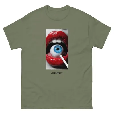 T-Shirt red mouth