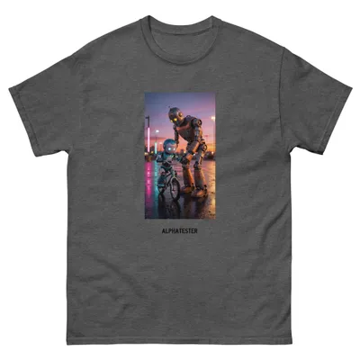 T-Shirt robot grandpa