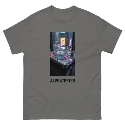 T-Shirt schallplattenspieler