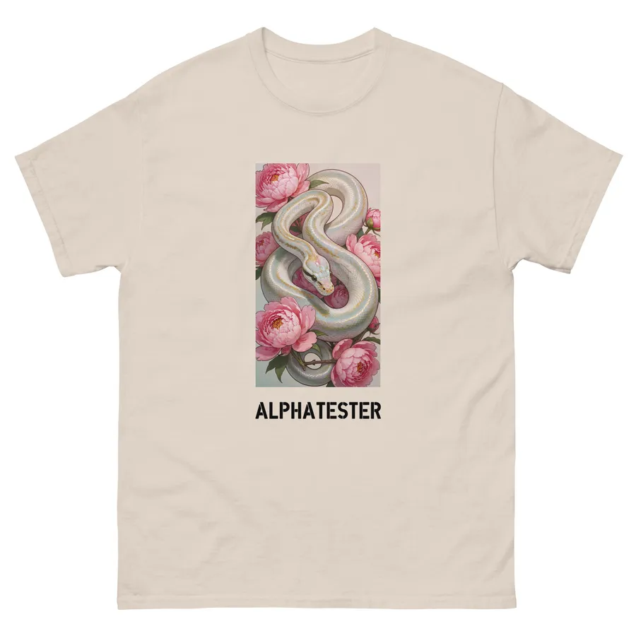 T-Shirt snake in Natur