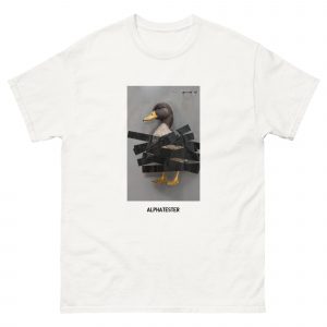 ALPHATESTER duck tape T-Shirt