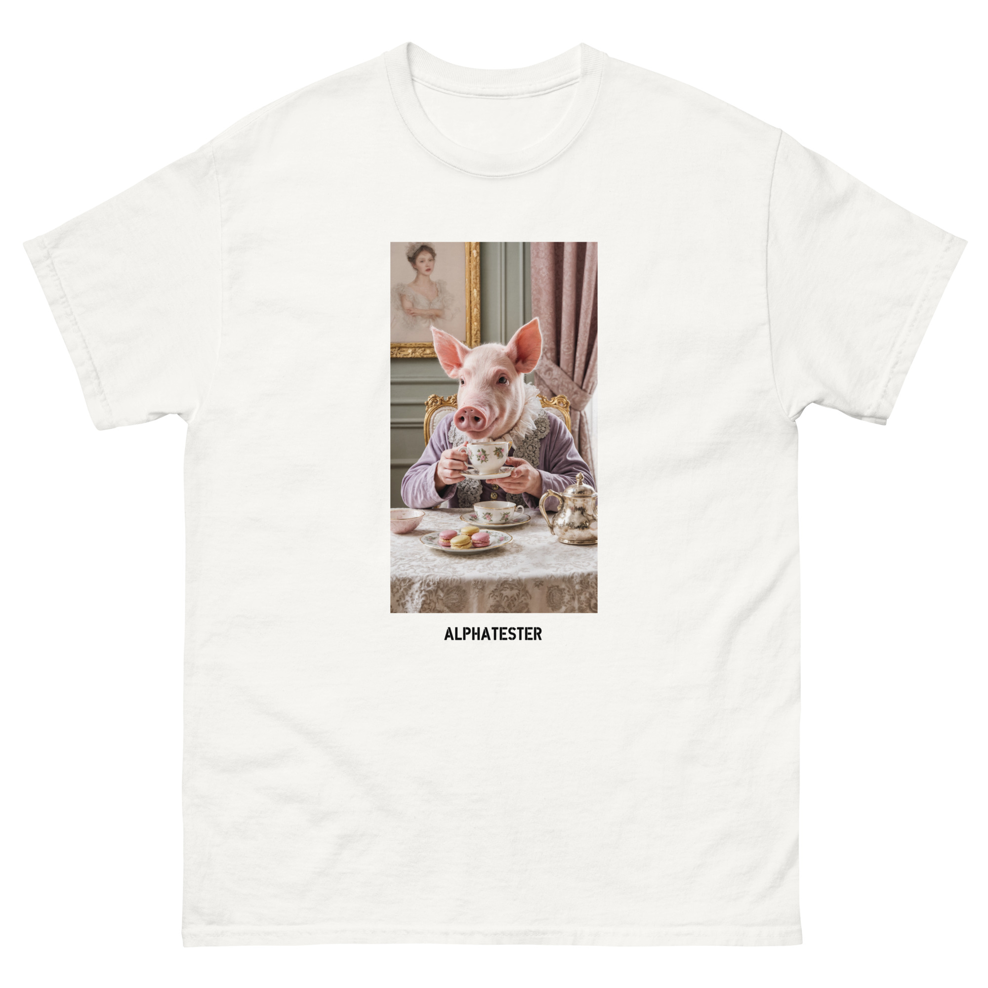 ALPHATESTER royal tea T-Shirt