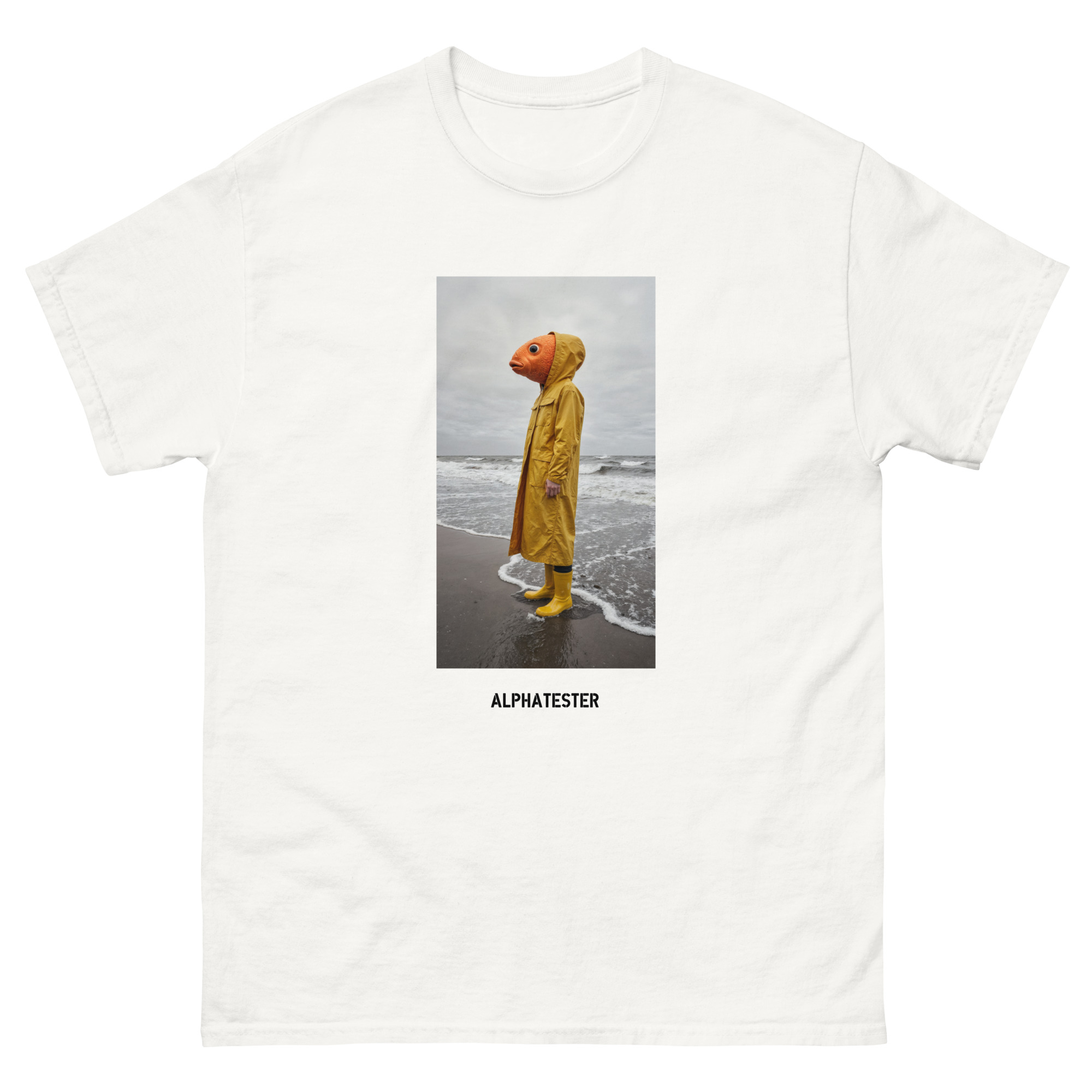 ALPHATESTER fish boy T-Shirt