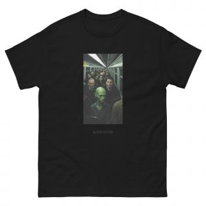 ALPHATESTER subway alien T-Shirt