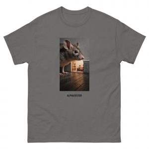 ALPHATESTER mouse house T-Shirt