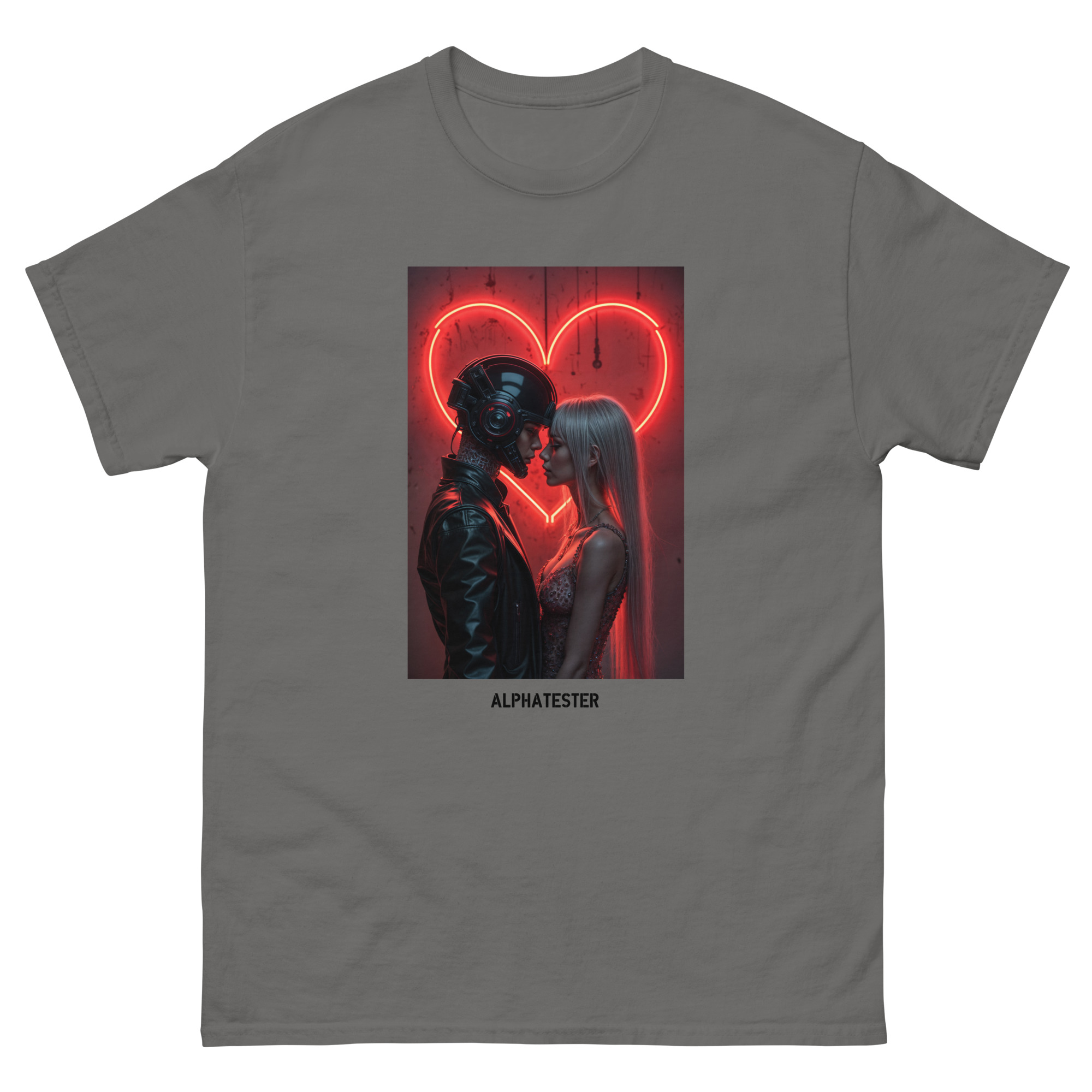 ALPHATESTER cyber love T-Shirt – Bild 5