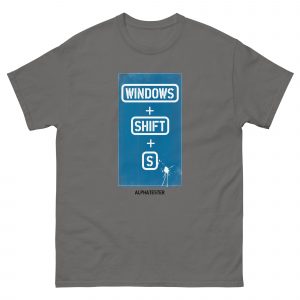 DSDMJE WINDOWS+SHIFT+S T-Shirt
