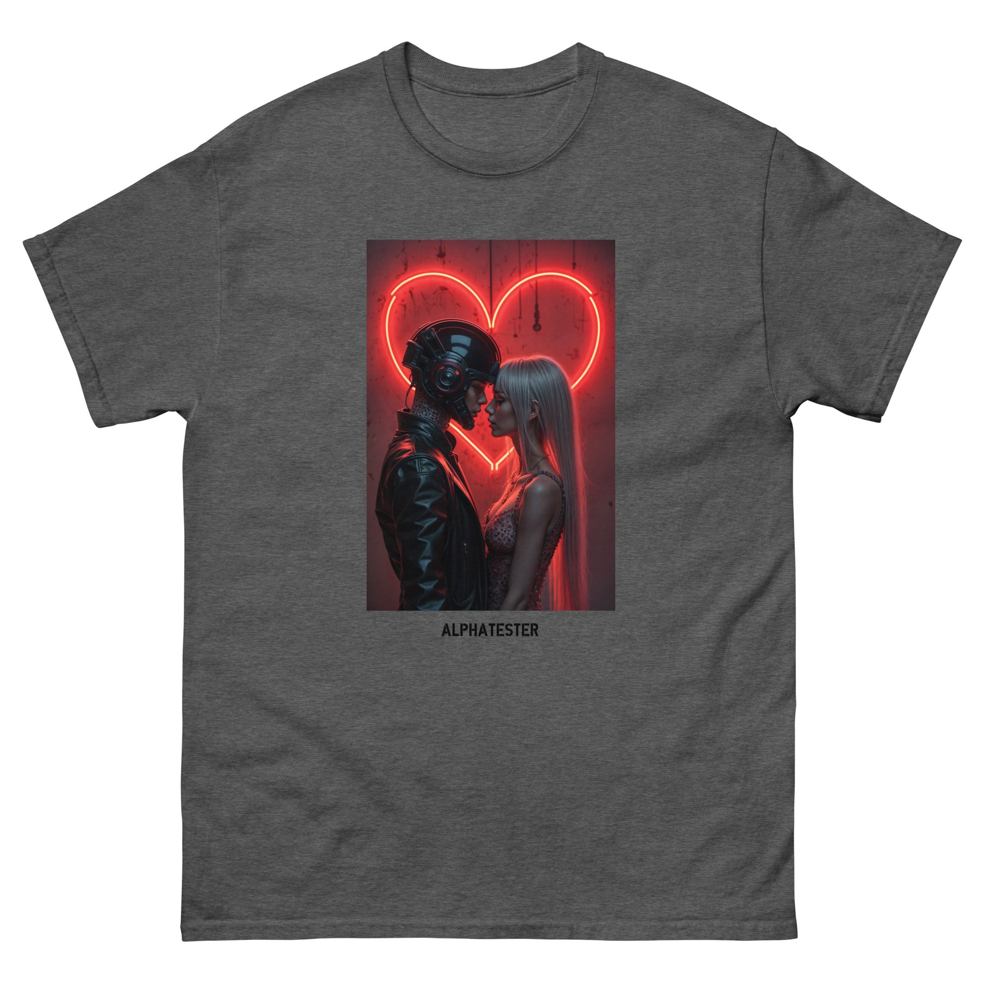ALPHATESTER cyber love T-Shirt – Bild 4