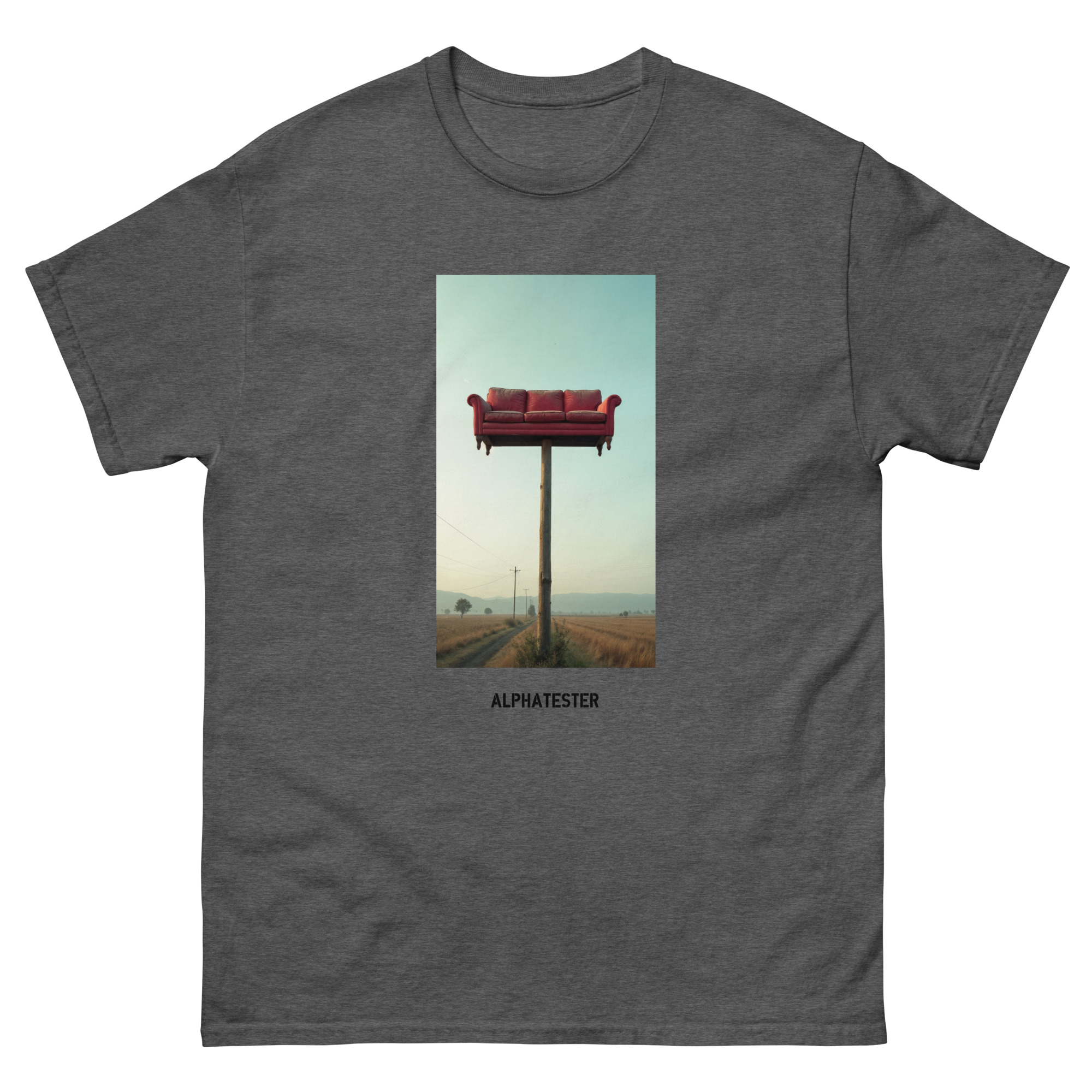 ALPHATESTER couch T-Shirt