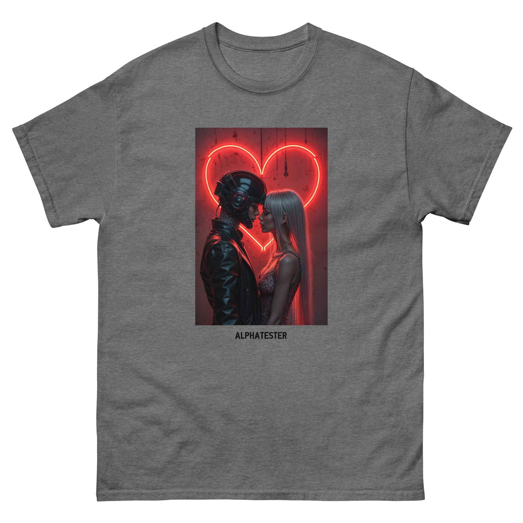 ALPHATESTER cyber love T-Shirt – Bild 7
