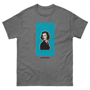 ALPHATESTER blue lady T-Shirt