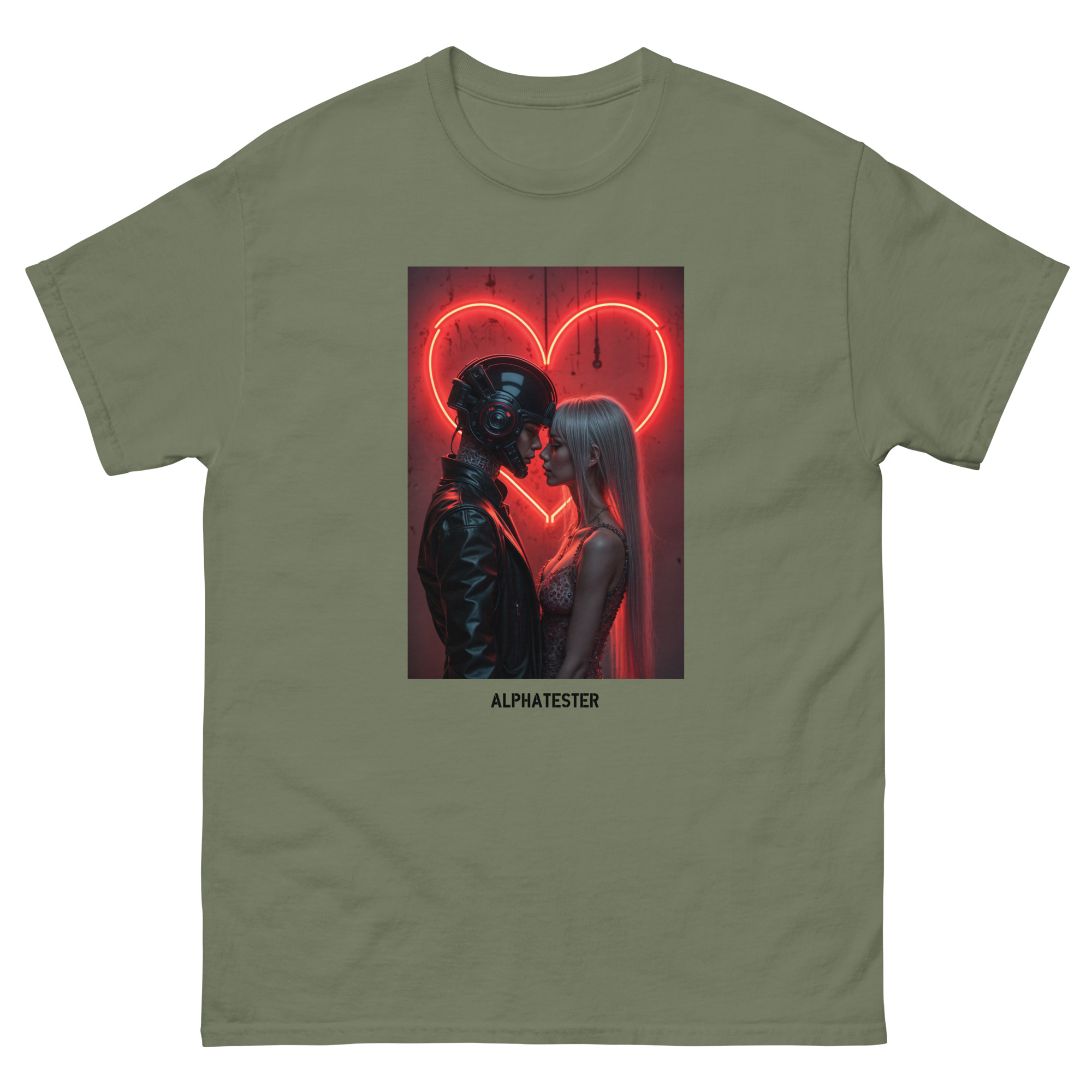 ALPHATESTER cyber love T-Shirt – Bild 6