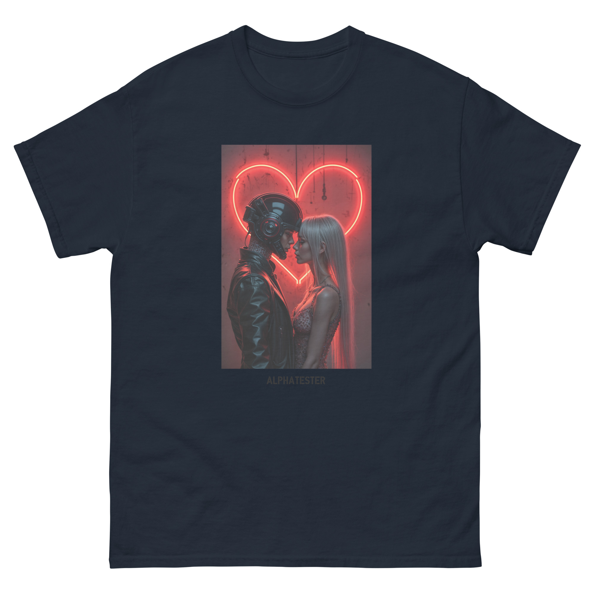 ALPHATESTER cyber love T-Shirt – Bild 2